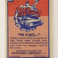 Back To The Future II 1989 Trading Card #45 This Is Nuts L002734