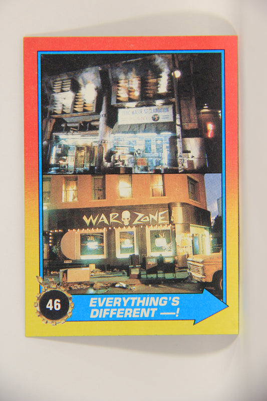 Back To The Future II 1989 Trading Card #46 Everything's Different L002735