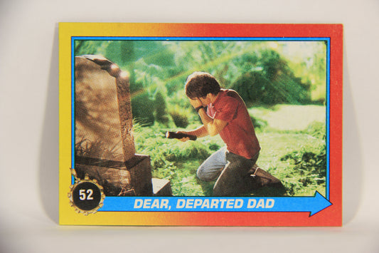 Back To The Future II 1989 Trading Card #52 Dear Departed Dad L002739