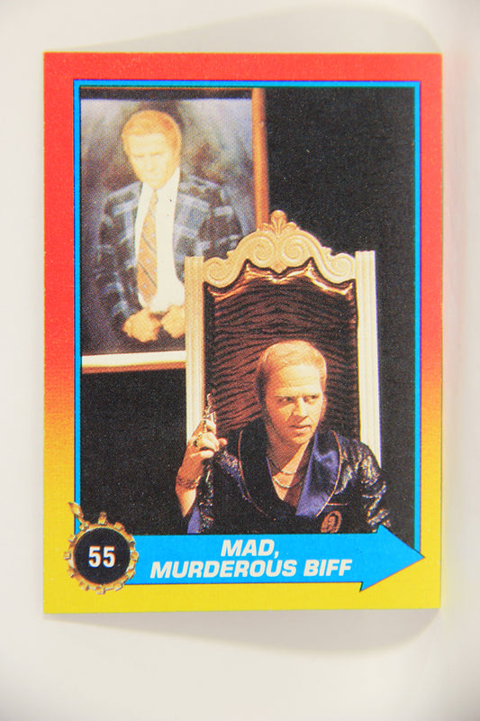 Back To The Future II 1989 Trading Card #55 Mad Murderous Biff L002741