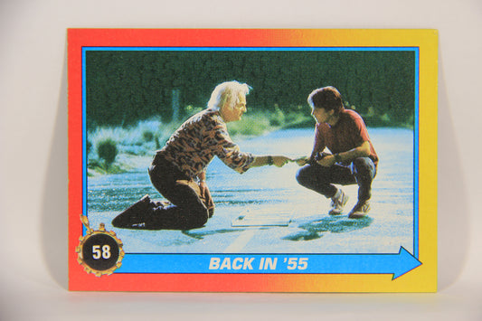 Back To The Future II 1989 Trading Card #58 Back In '55 L002744