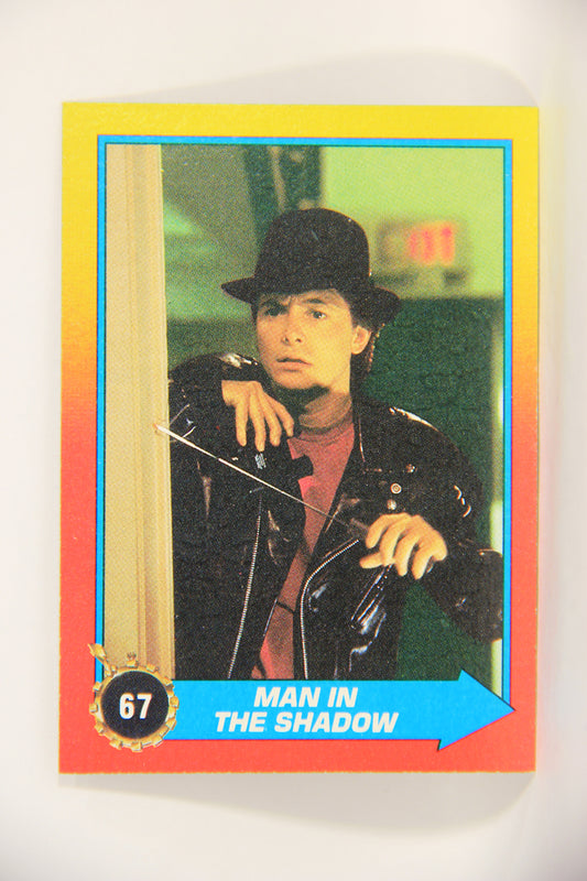 Back To The Future II 1989 Trading Card #67 Man In The Shadow L002750