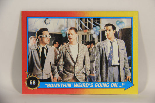 Back To The Future II 1989 Trading Card #68 Somethin' Weird's Going On L002751