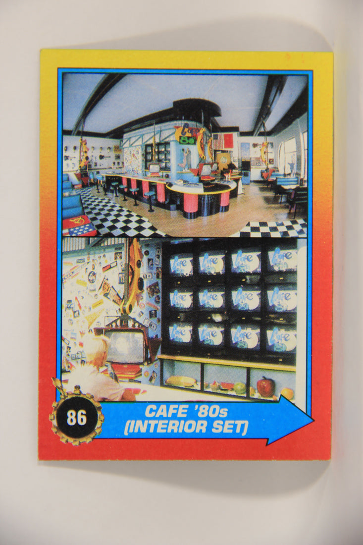 Back To The Future II 1989 Trading Card #86 Cafe '80's Interior Set L002761