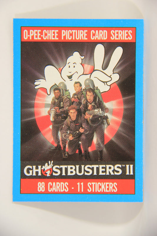 Ghostbusters II 1989 Trading Card #1 Ghostbusters II L002766