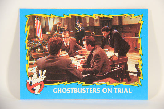 Ghostbusters II 1989 Trading Card #22 Ghostbusters On Trial L002776