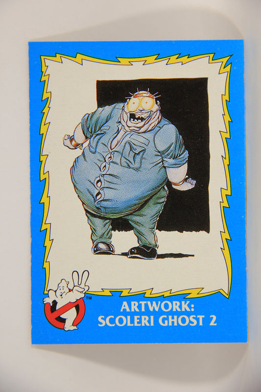 Ghostbusters II 1989 Trading Card #87 Artwork Scoleri Ghost 2 L002812