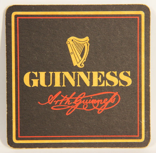 Guinness Beer Coaster Arth Guinness Ireland ENG L003133