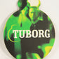 Tuborg Beer Coaster Genuine Quality Pilsner Beer Denmark Copenhagen ENG L003136