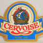 Cervoise Beer Coaster Rare Vintage Discontinued Beer Labatt Canada Mtl FR L003138