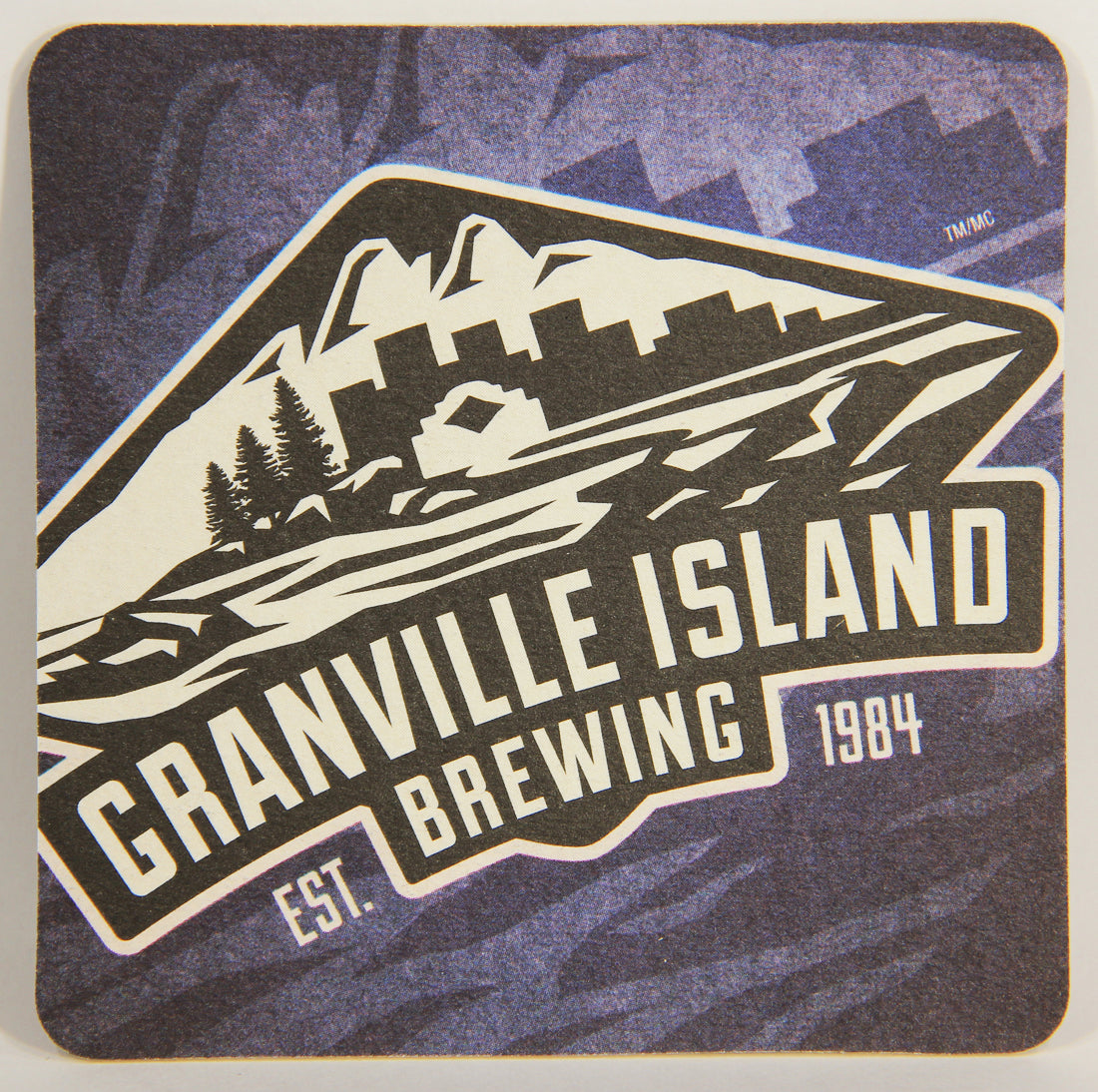 Granville Island Brewing Beer Coaster Canada British Columbia Vancouver ENG L003151