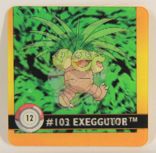 Pokémon Card Action Flipz 3D Premier Edition #12 Exeggcute - Exeggutor ENG L003168