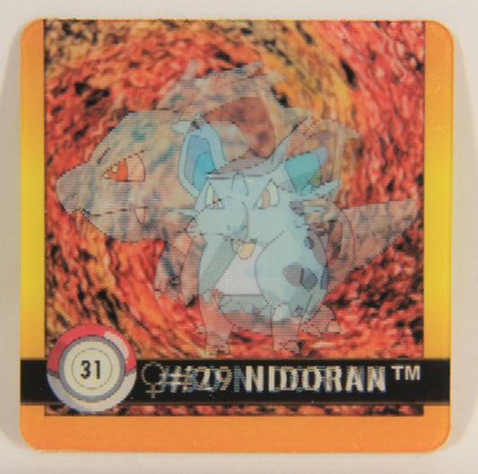 Pokémon Card Action Flipz 3D Premier Edition #31 Nidoran - Nidorina ENG L003183