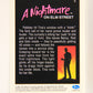 A Nightmare On Elm Street 1991 Trading Card #5 Robert Englund As Freddy Krueger L004168