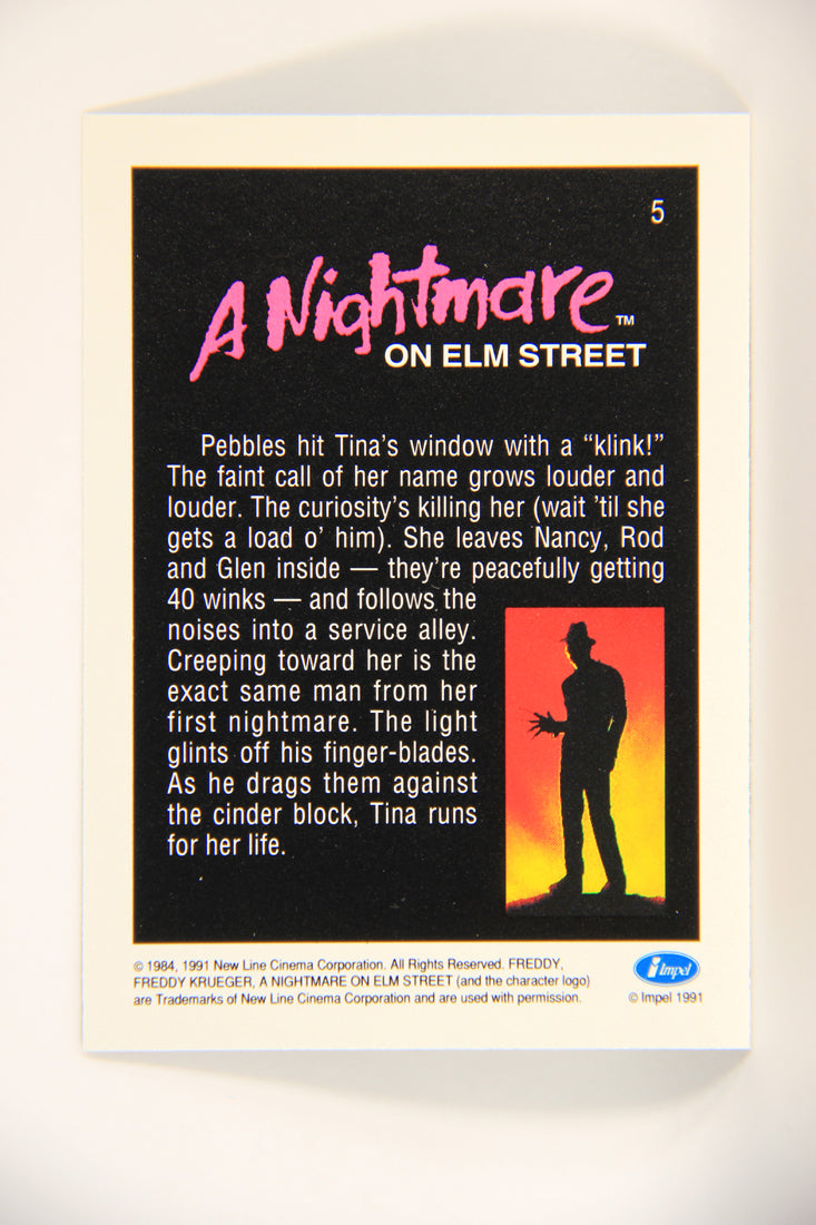 A Nightmare On Elm Street 1991 Trading Card #5 Robert Englund As Freddy Krueger L004168