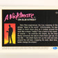 A Nightmare On Elm Street 1991 Trading Card #13 Dead To The World L004176