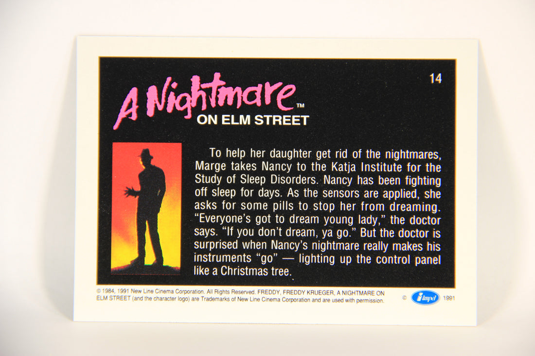 A Nightmare On Elm Street 1991 Trading Card #14 The Katja Institute L004177