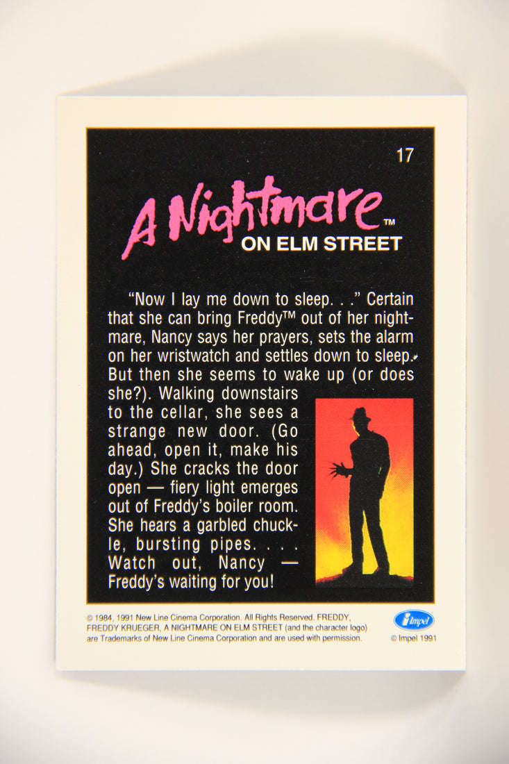 A Nightmare On Elm Street 1991 Trading Card #17 Setting The Alarm L004180