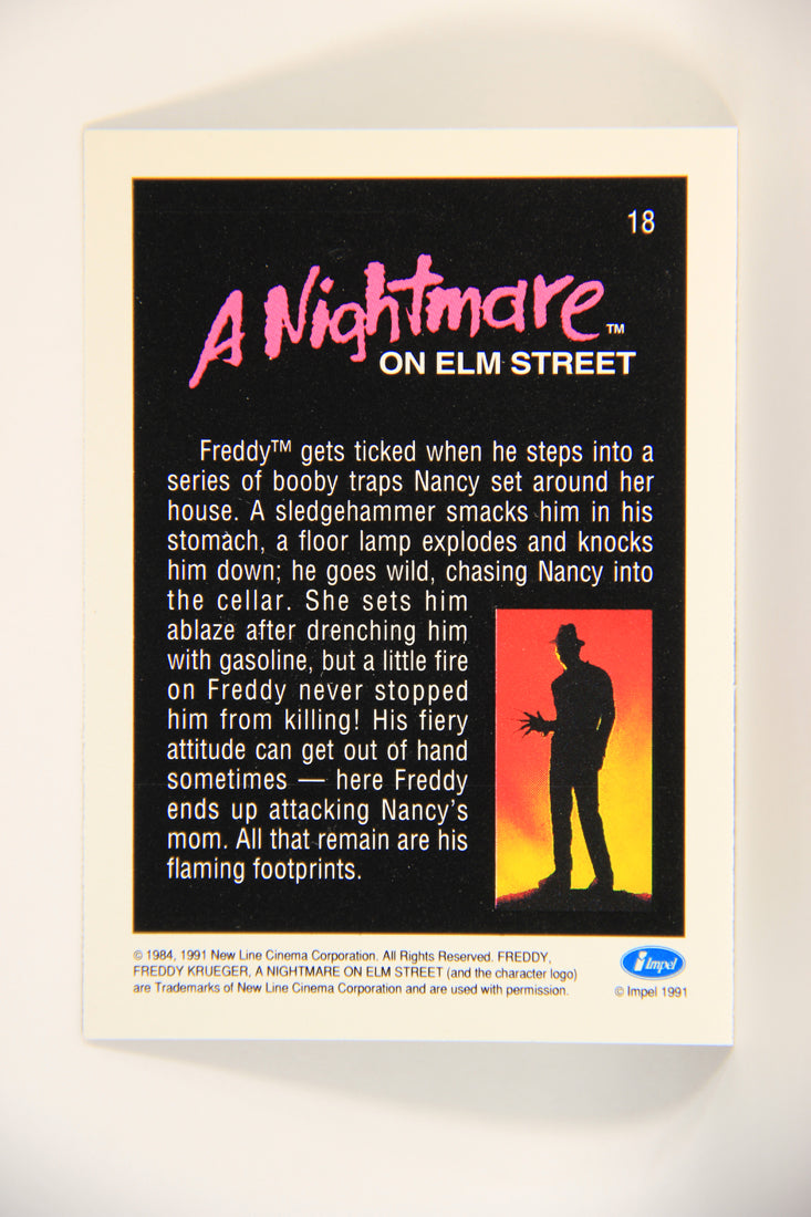 A Nightmare On Elm Street 1991 Trading Card #18 Attacking Nancy's Mom L004181