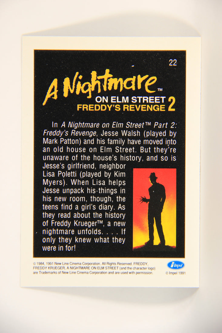 A Nightmare On Elm Street 1991 Trading Card #22 Jesse And Lisa L004185