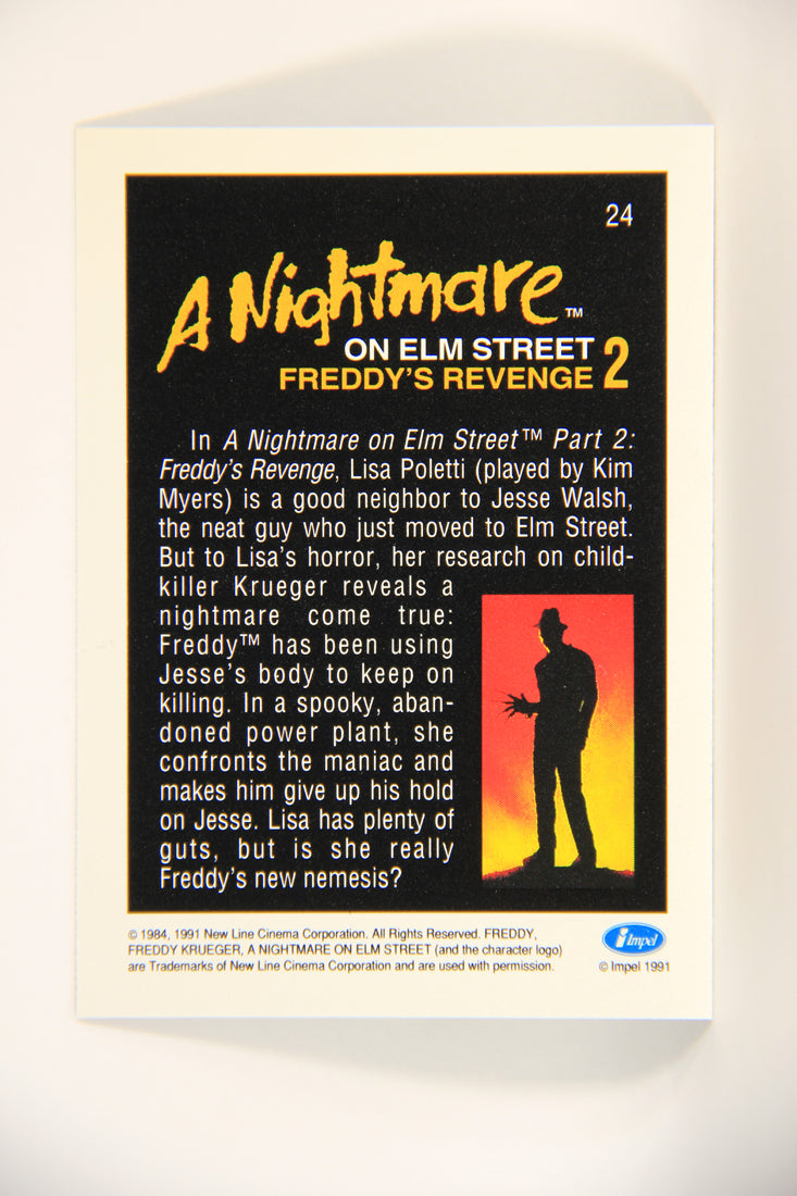 A Nightmare On Elm Street 1991 Trading Card #24 Kim Myers As Lisa L004187