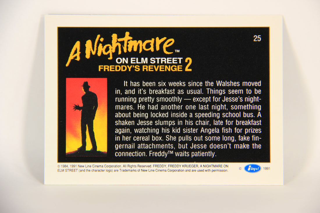 A Nightmare On Elm Street 1991 Trading Card #25 Breakfast As Usual L004188