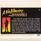 A Nightmare On Elm Street 1991 Trading Card #33 Unfortunate Soul L004196