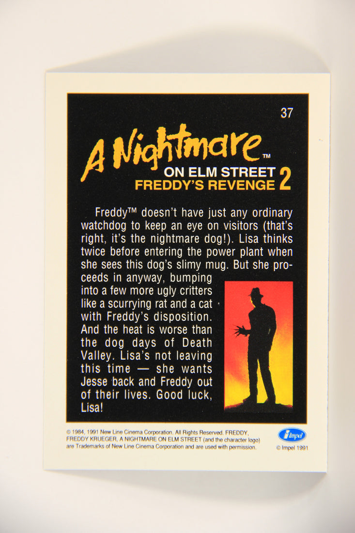 A Nightmare On Elm Street 1991 Trading Card #37 The Nightmare Dog L004200