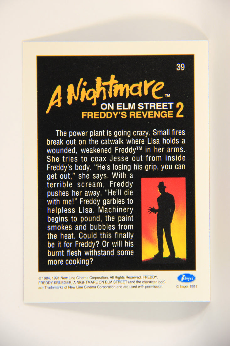 A Nightmare On Elm Street 1991 Trading Card #39 Some More Cooking L004202