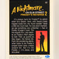 A Nightmare On Elm Street 1991 Trading Card #40 The Burnt Wonder L004203