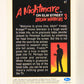 A Nightmare On Elm Street 1991 Trading Card #47 Welcome To Prime Time L004210