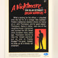 A Nightmare On Elm Street 1991 Trading Card #57 A Bloody Car Ornament L004220