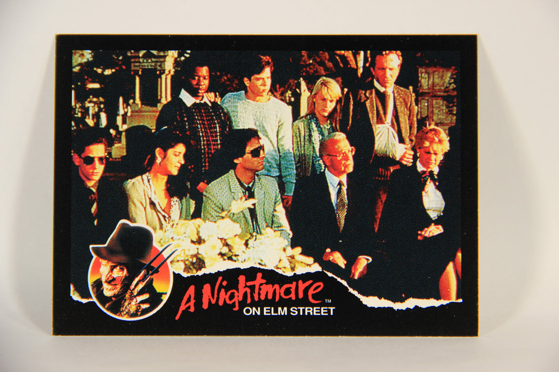 A Nightmare On Elm Street 1991 Trading Card #60 Nancy's Funeral L004223