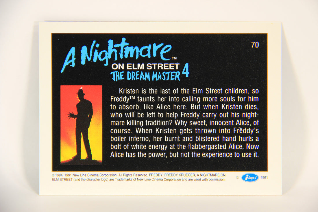 A Nightmare On Elm Street 1991 Trading Card #70 Kristen Last Of The Elm Street Children L004233