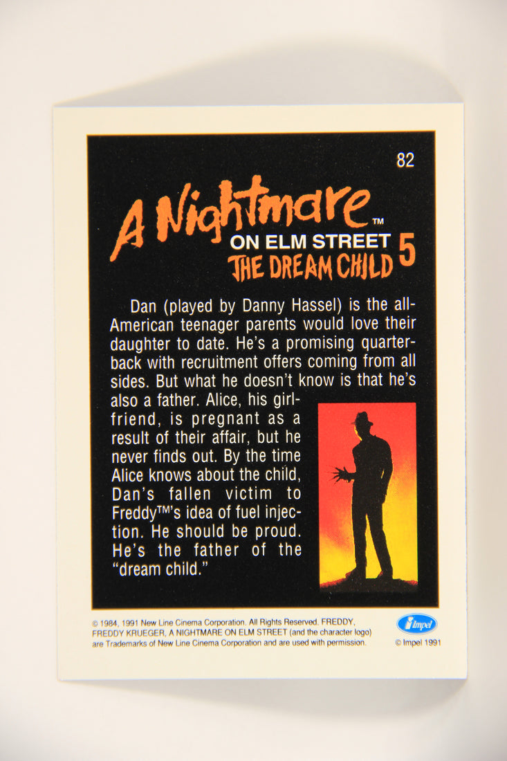 A Nightmare On Elm Street 1991 Trading Card #82 Danny Hassel As Dan L004245