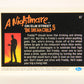 A Nightmare On Elm Street 1991 Trading Card #87 Don't Dream And Drive L004250