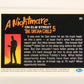 A Nightmare On Elm Street 1991 Trading Card #89 It Was Over For Dan L004252
