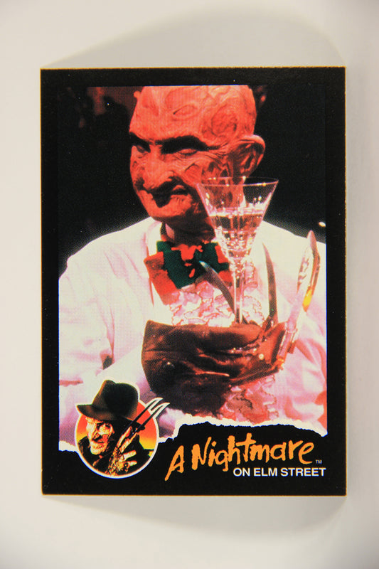 A Nightmare On Elm Street 1991 Trading Card #90 Freddy As A Waiter L004253