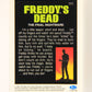 A Nightmare On Elm Street 1991 Trading Card #111 Running Out Of Fingers L004274