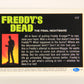 A Nightmare On Elm Street 1991 Trading Card #117 Unburned Face L004280