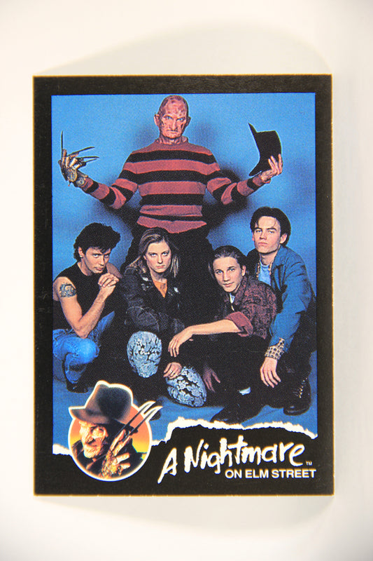 A Nightmare On Elm Street 1991 Trading Card #S9 Freddy Poses With Some Victims L004292