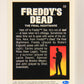 A Nightmare On Elm Street 1991 Trading Card #S9 Freddy Poses With Some Victims L004292