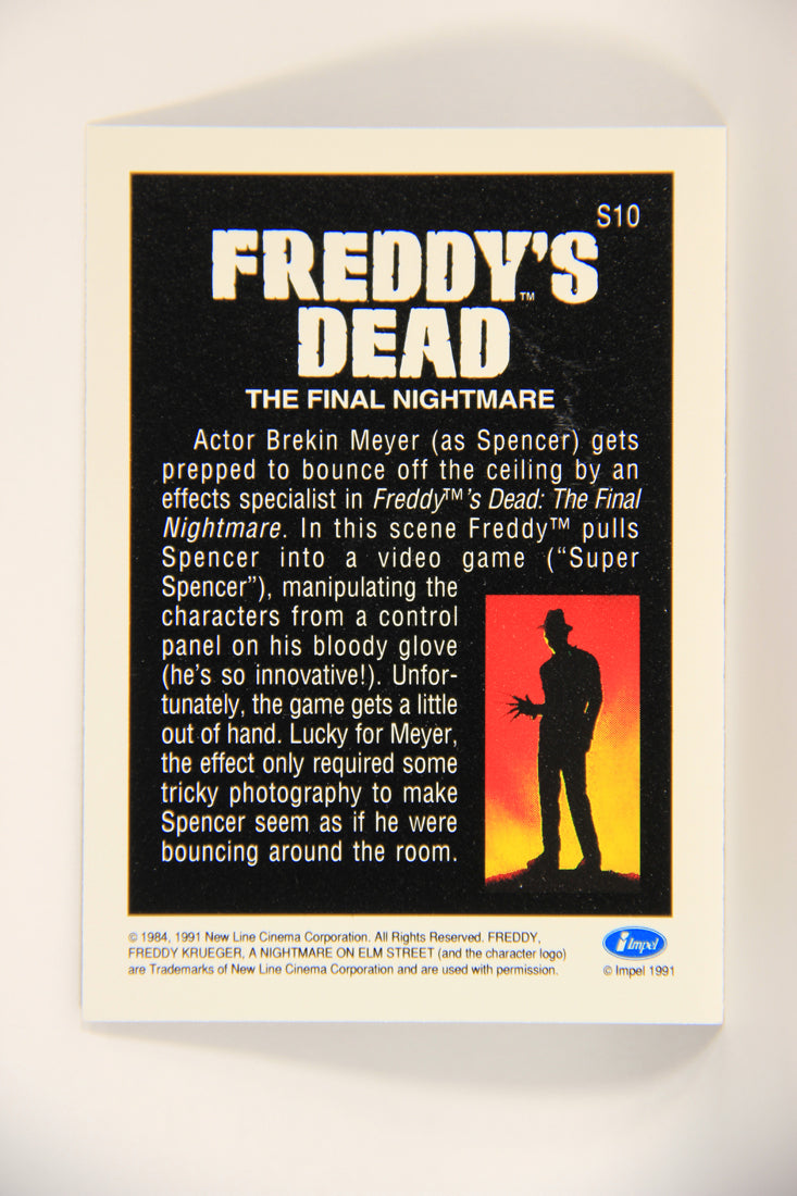 A Nightmare On Elm Street 1991 Trading Card #S10 Special Effects L004293