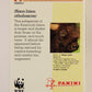 Wildlife In Danger WWF 1992 Trading Card #9 Wood Bison ENG L004547