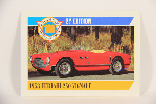 Dream Cars 2nd Edition 1992 Trading Card #4 - 1953 Ferrari 250 Vignale L004624