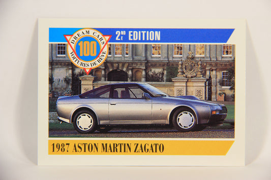 Dream Cars 2nd Edition 1992 Trading Card #6 - 1987 Aston Martin Zagato L004625