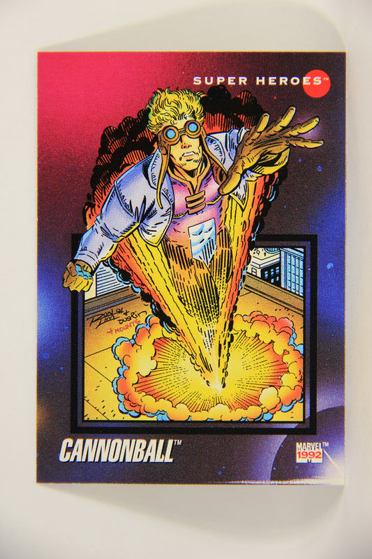 1992 Marvel Universe Series 3 Trading Card #5 Cannonball ENG L004794