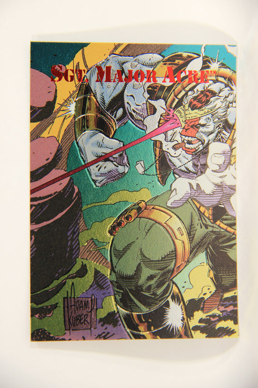 The Creators Universe 1993 Trading Card #FF3 Sgt. Major Acre ENG L004822