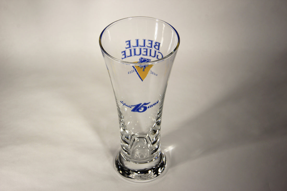 Belle Gueule Beer Pilsner Glass 15th Anniversary Canada Winged Centaur Logo L004871