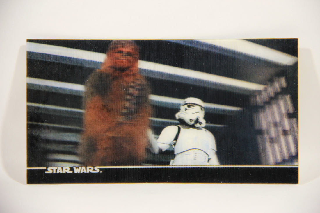 Star Wars 3Di Widevision 1996 Trading Card #33 A Captured Chewbacca ENG L004927